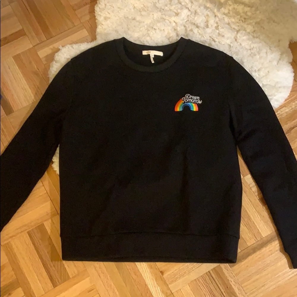 New Sandro Long Sleeve Sweater